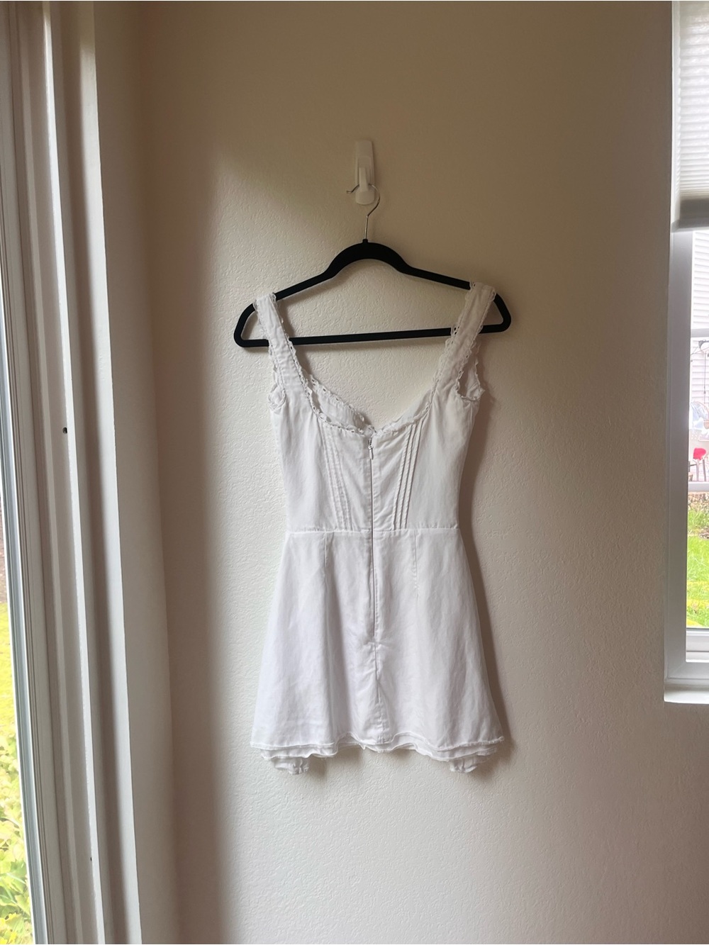 House of CB White Lace-Trim Camisole Dress - Picture 2 of 10